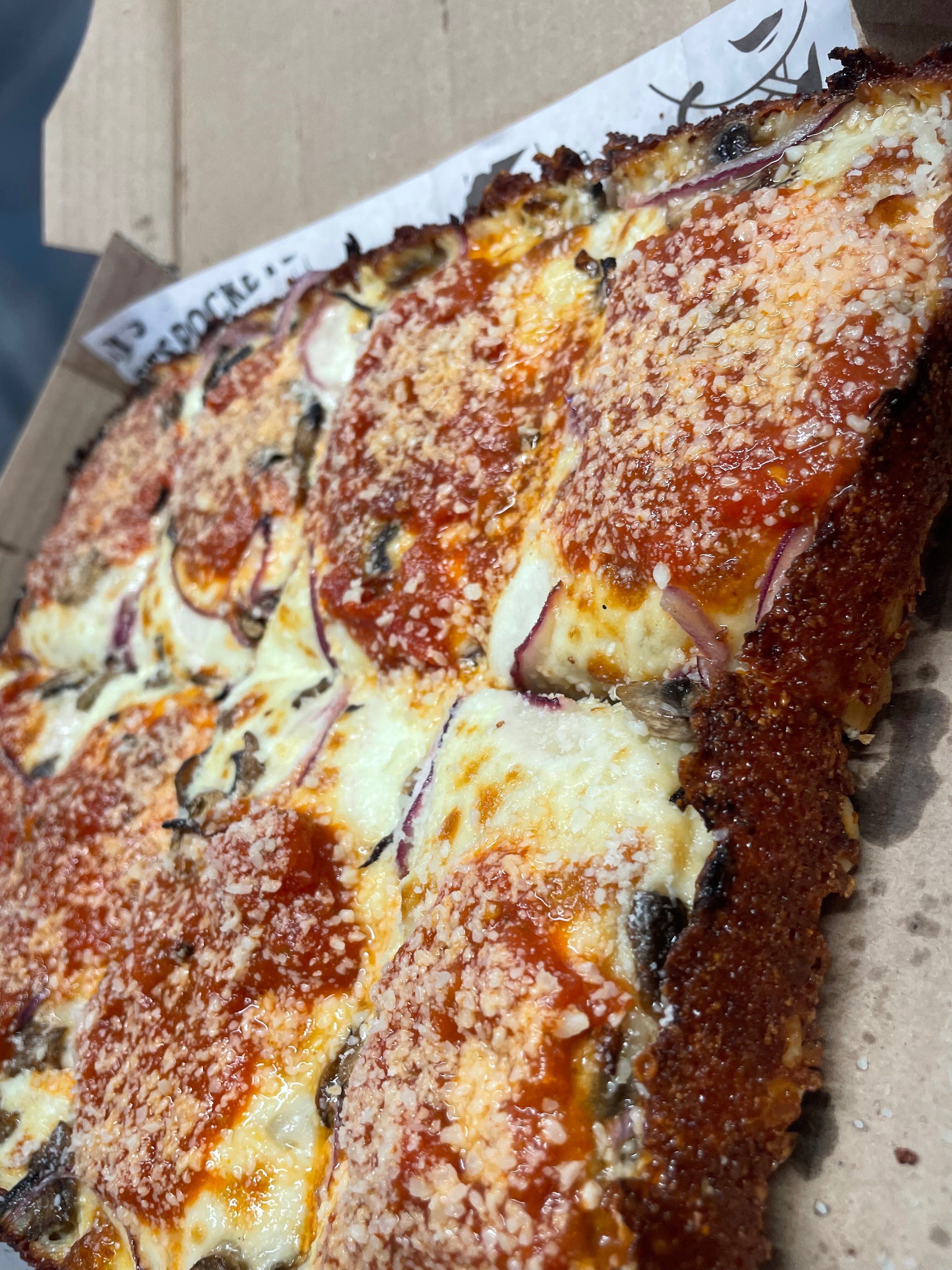 Detroit Style Pizza.